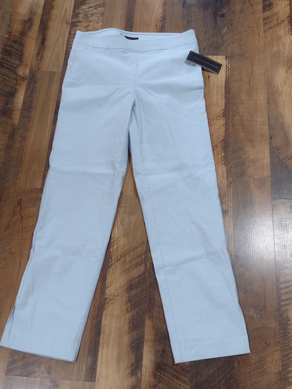Counterparts Women’s Straight Leg Pants In Pale Blue NWT Sz Small